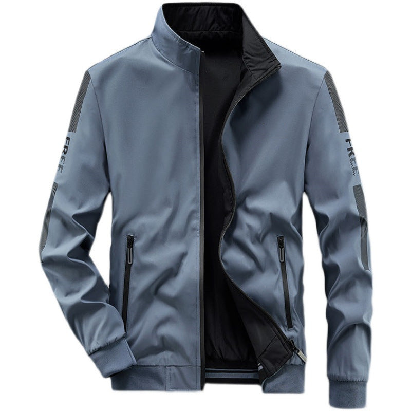 Herren Sportliche Windbreaker Jacke Echo Archiv