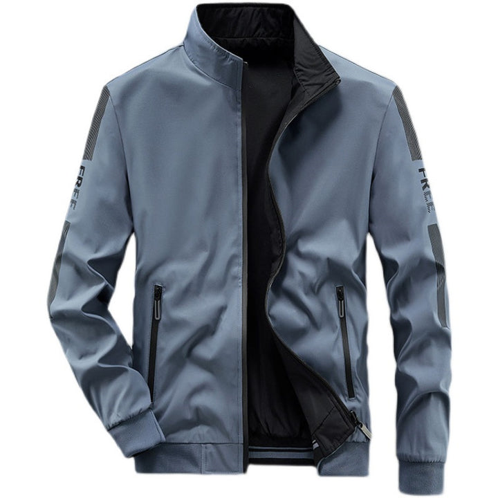 Herren Sportliche Windbreaker Jacke Echo Archiv