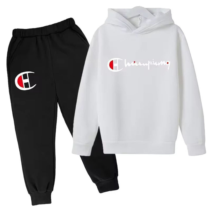 Unisex nan Kapuzenpullover mit Jogginghose Freizeitset Echo Archiv