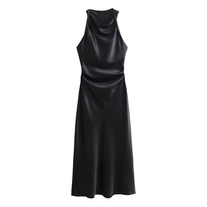 Damen elegantes Sommerkleid mit fließendem Schnitt und charmanten Rüschendetails Echo Archiv