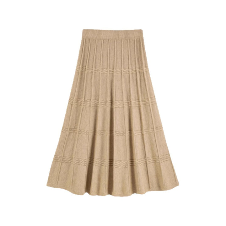 Damen Eleganter Strick-Maxirock Echo Archiv