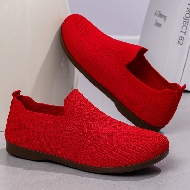 Damen Bequeme Stretch-Sneaker mit rutschfester Sohle Echo Archiv