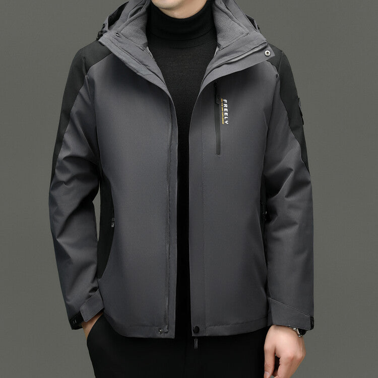 Herren Funktionsjacke mit innovativen wasserabweisenden Eigenschaften Echoarchiv