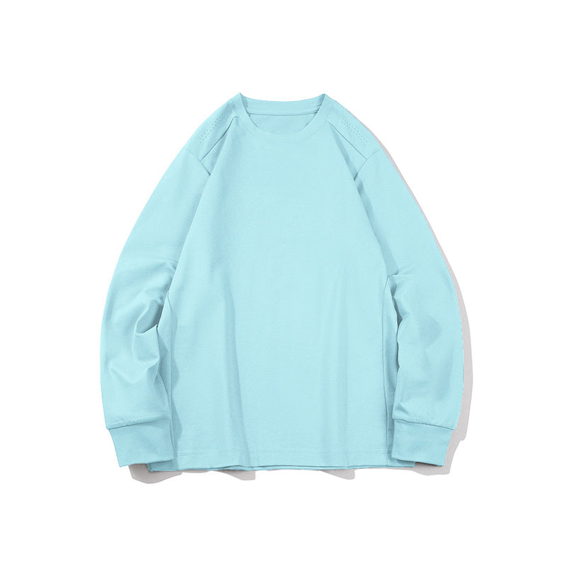 Herren Oversize-Langarmshirt aus schwerem Baumwolljersey mit Rundhalsausschnitt und gerippten Bündchen Echo Archiv