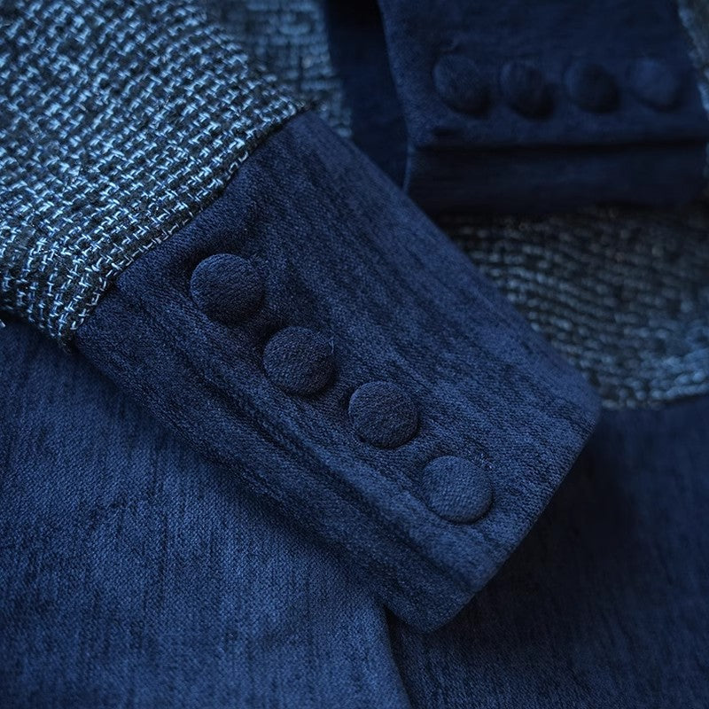 Damen Elegante Kurzjacke mit strukturiertem Gewebe Echoarchiv