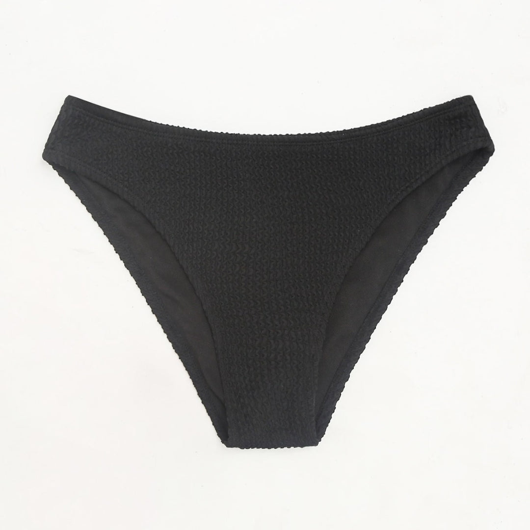 Damen Hochgeschnittene Bikini-Hose mit strukturiertem Design Echo Archiv