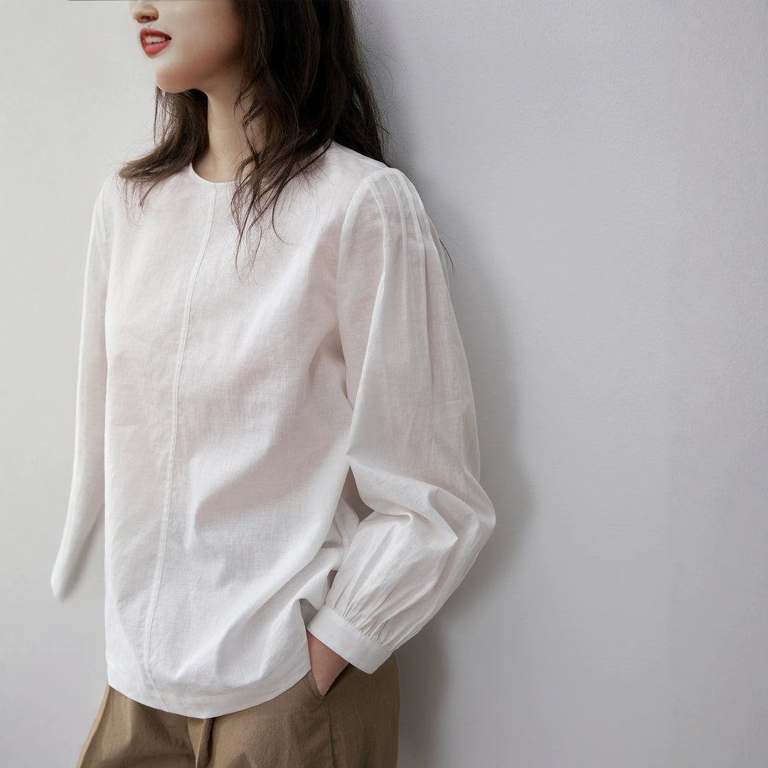 Damen Elegante und lässige Denimbluse Echoarchiv