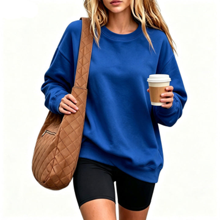 Damen Bequemer Oversized Sweatshirt Echoarchiv