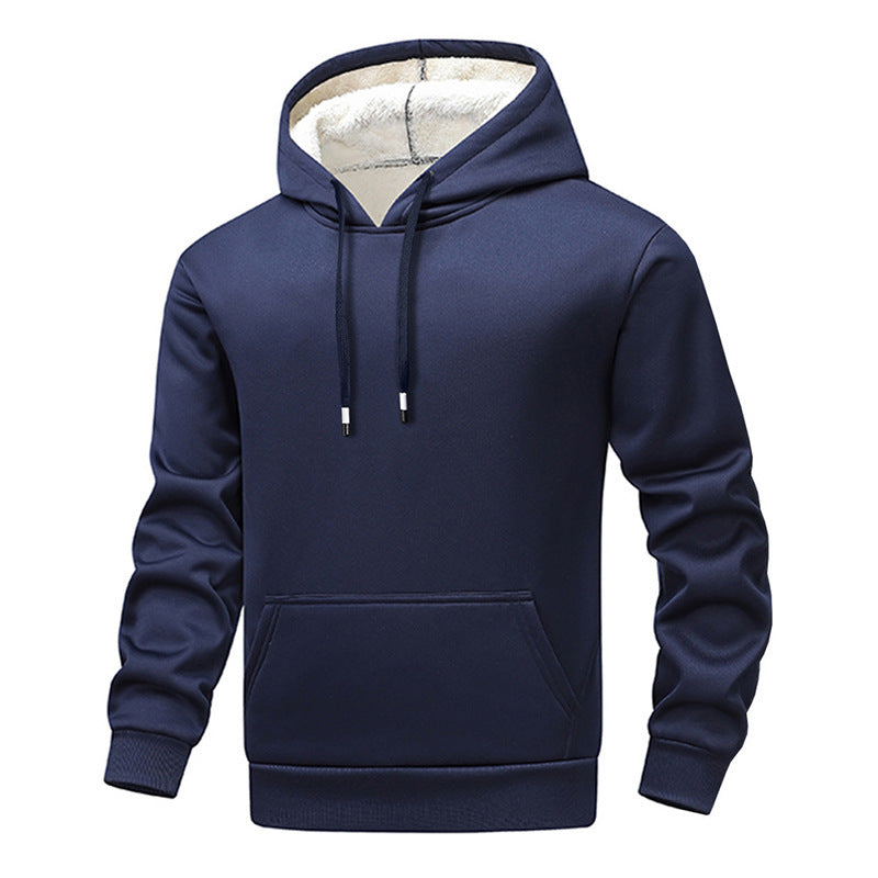 Herren gemütlicher Kapuzenpullover mit kuscheligem Innenfutter Echo Archiv