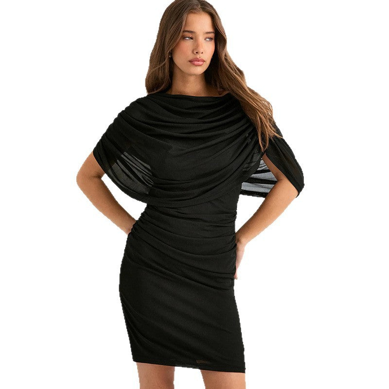 Damen figurbetontes Cocktailkleid mit Drapierung Echo Archiv