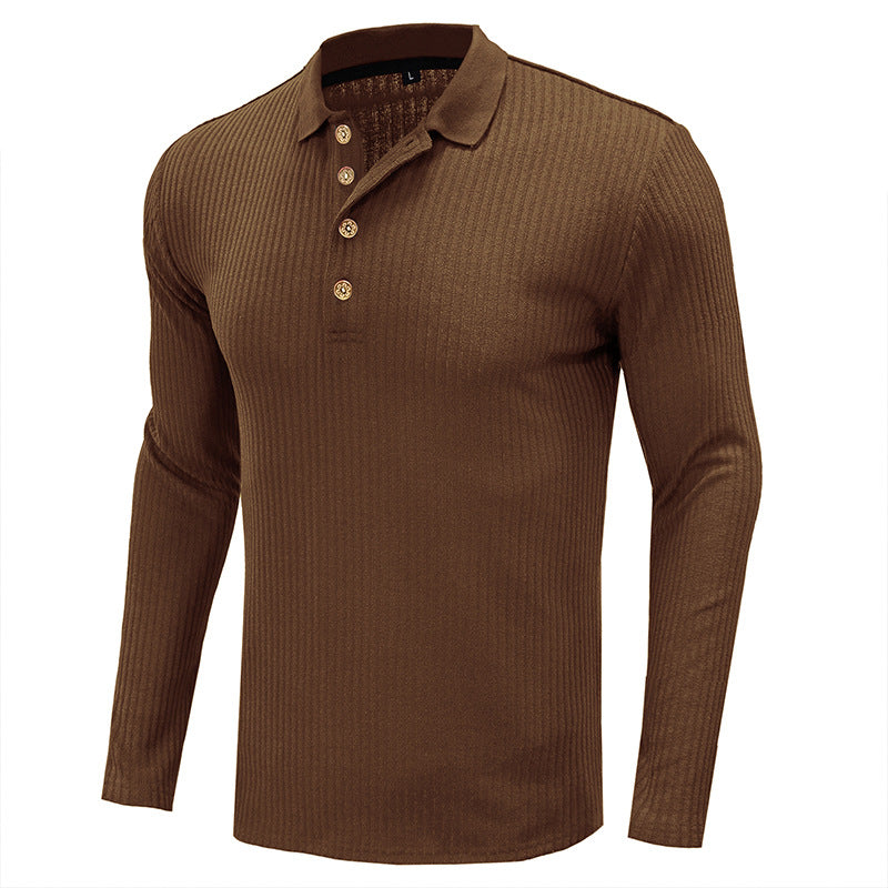 Herren Langarm-Polohemd Echoarchiv