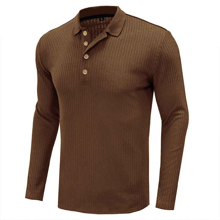 Herren Langarm-Polohemd Echoarchiv