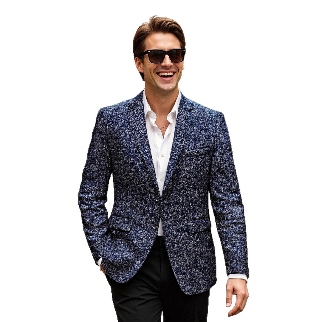 Herren eleganter Blazer aus Wolle Echoarchiv