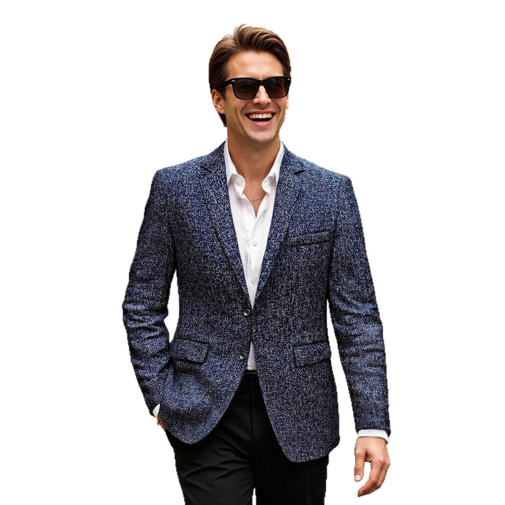 Herren eleganter Blazer aus Wolle Echoarchiv