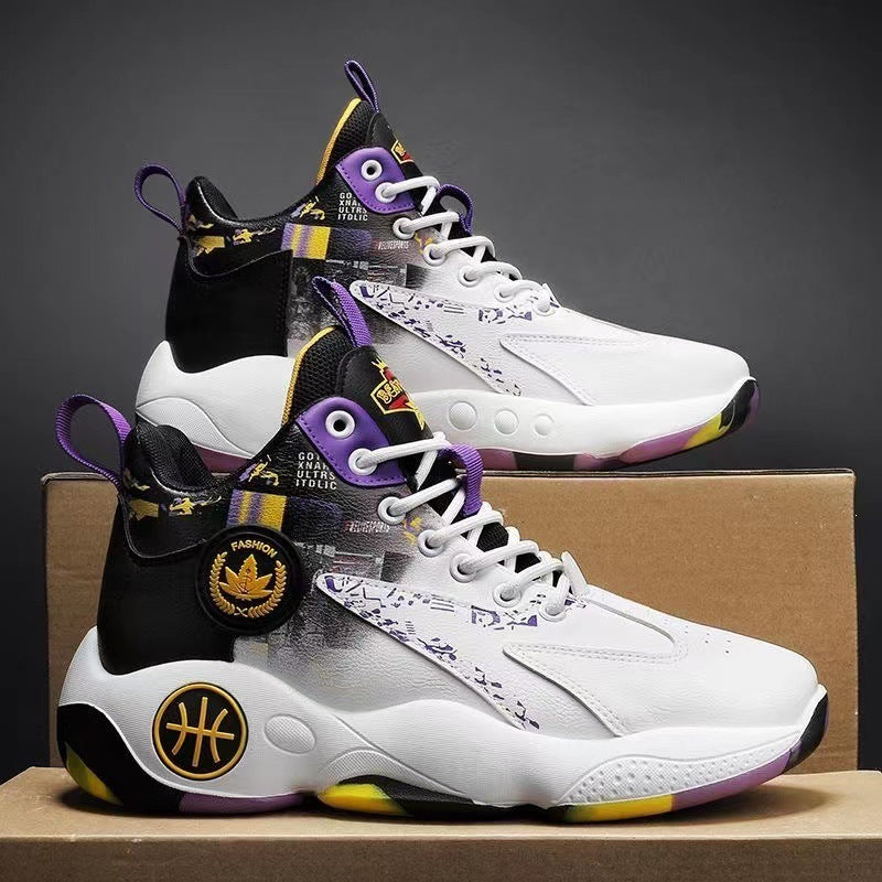 Herren Sportliche High-Top Basketball Sneakers Echoarchiv