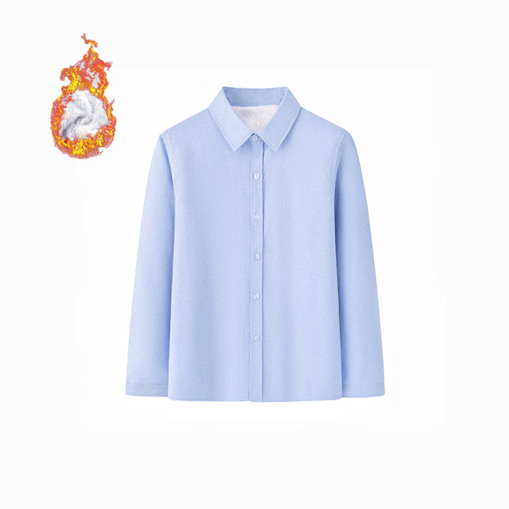 Damen Elegantes Langarmhemd mit weicher Innenseite Echo Archiv