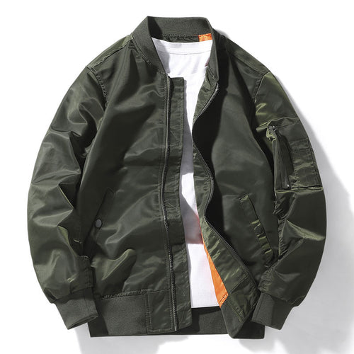 Herren sportliche Bomberjacke mit strapazierfähigem Material und modischem Design Echoarchiv