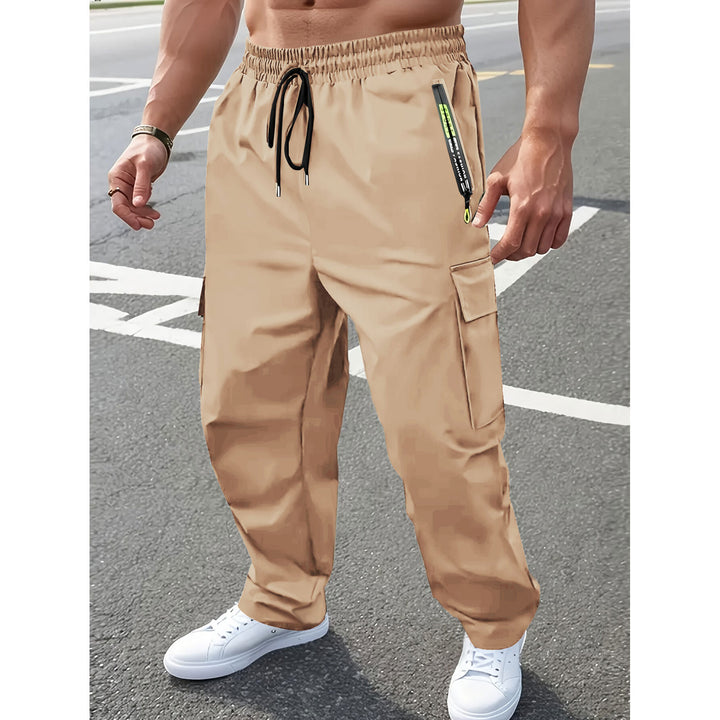 Herren Praktische Cargo-Hose mit verstellbarem Gummizug Echo Archiv