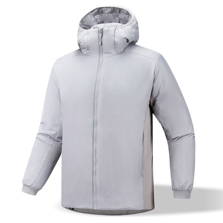 Herren isolierte Funktionsjacke mit ergonomischem Schnitt und vielseitiger Kapuze Echoarchiv