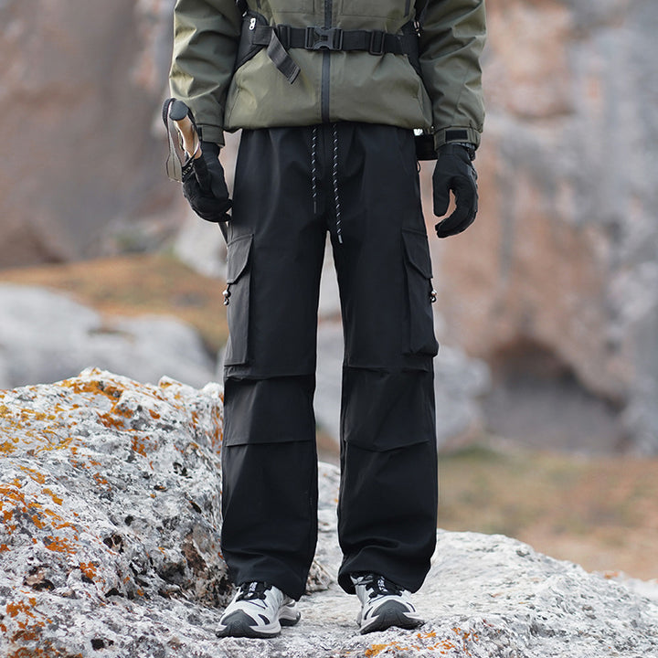 Herren Technische Outdoor-Cargohose mit wasserabweisendem Stretch und verstärkten Knien Echo Archiv
