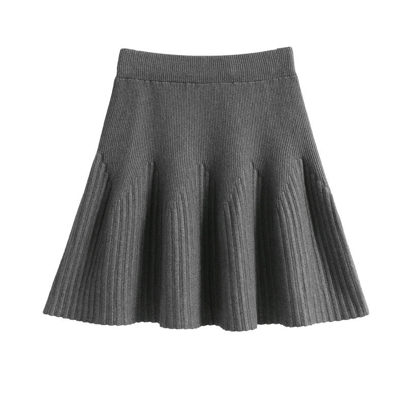 Damen Plissee-Rock mit weichem Material und elegantem Wellenmuster Echo Archiv