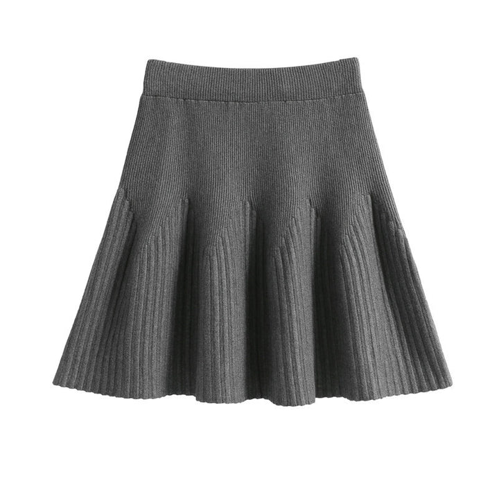 Damen Plissee-Rock mit weichem Material und elegantem Wellenmuster Echo Archiv