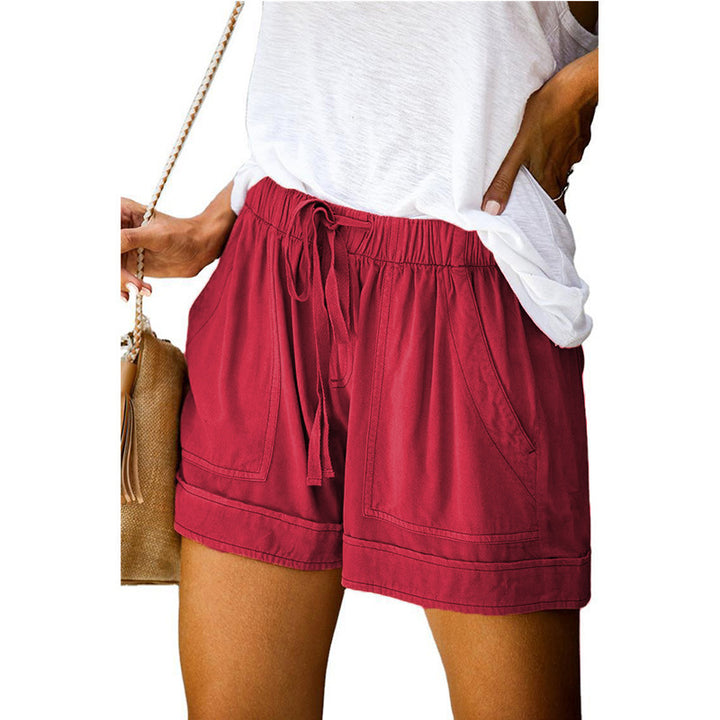 Damen Bequeme Sommer-Shorts mit elastischem Bund und praktischen Taschen Echo Archiv