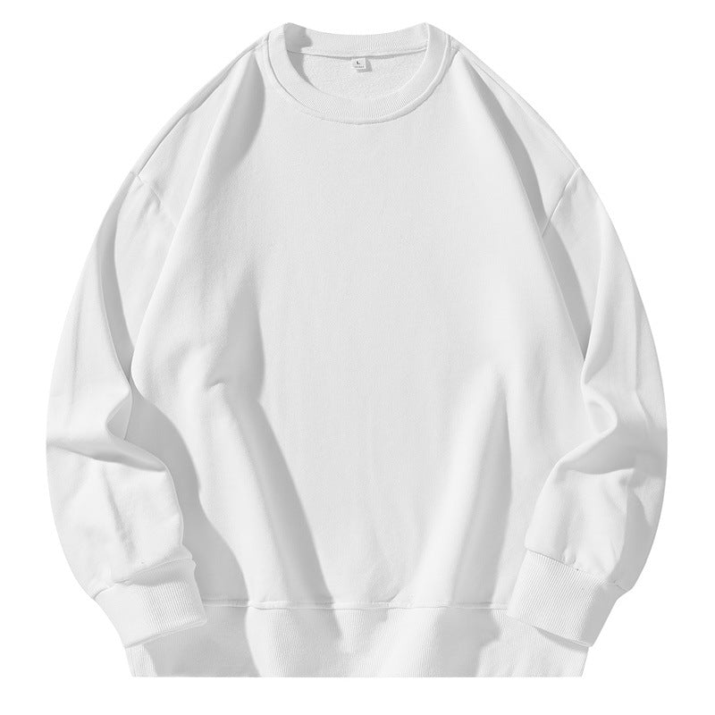 Unisex Oversize-Sweatshirt mit Rundhalsausschnitt, überschnittener Schulter und geripptem Saum Echoarchiv