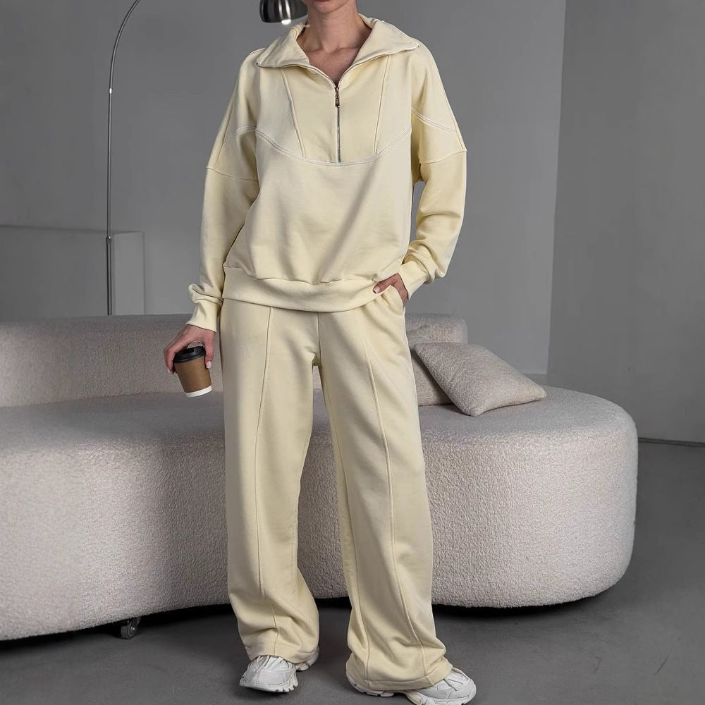 Damen Sportliches Sweater und Weite Jogginghose Set Echo Archiv