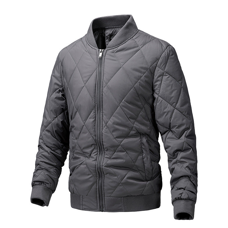 Herren Modische Steppjacke mit hohem Kragen Echo Archiv