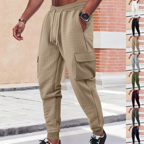 Herren Cargo-Jogginghose mit modernen praktischen Taschen und elastischem Bund Echoarchiv