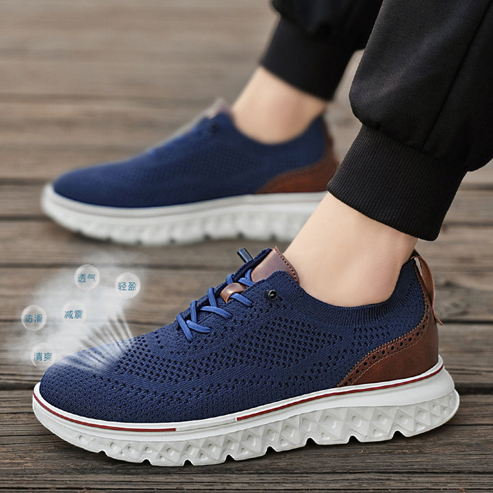 Herren nan atmungsaktive Strick-Sportschuhe mit stoßdämpfender Wabensohle Echo Archiv