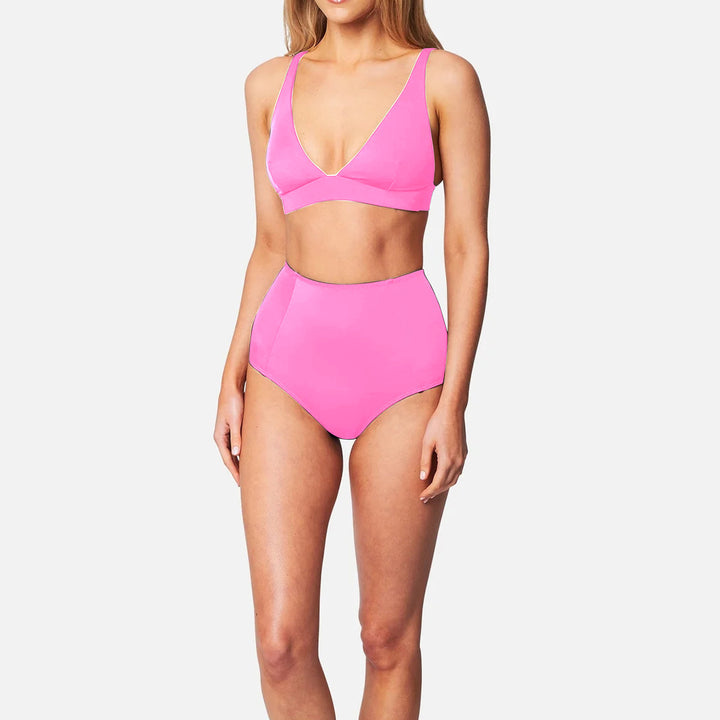 Damen Hochgeschnittener Bikini mit vorteilhaftem Schnitt Echo Archiv