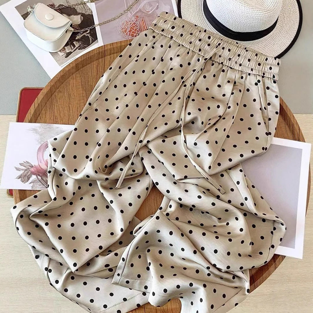 Damen Polka Dots Hose Echo Archiv