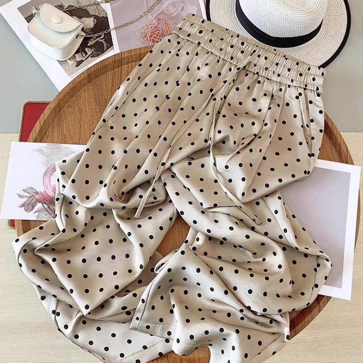 Damen Polka Dots Hose Echo Archiv