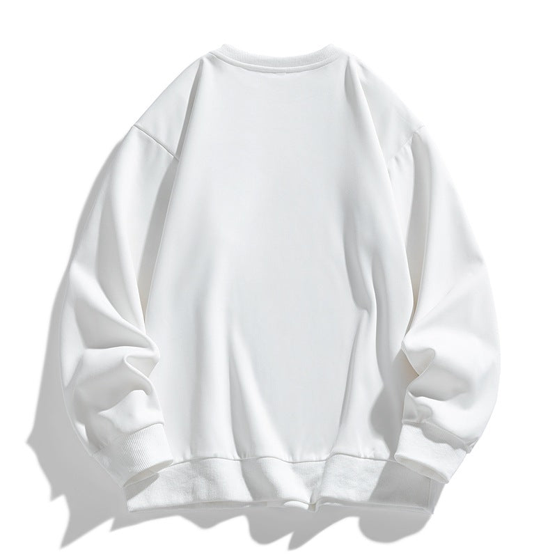 Unisex Oversize‑Sweatshirt mit Pinsel‑Print & geripptem Saum Echoarchiv