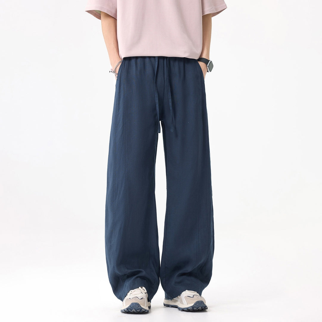 Herren Bequeme und luftige Relaxed Fit Leinenhose Echo Archiv