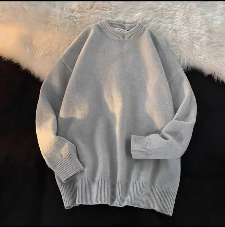 Damen Bequemer Oversized Pullover Echoarchiv