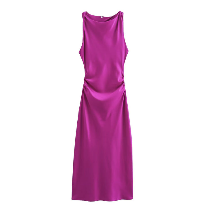Damen elegantes Sommerkleid mit fließendem Schnitt und charmanten Rüschendetails Echo Archiv