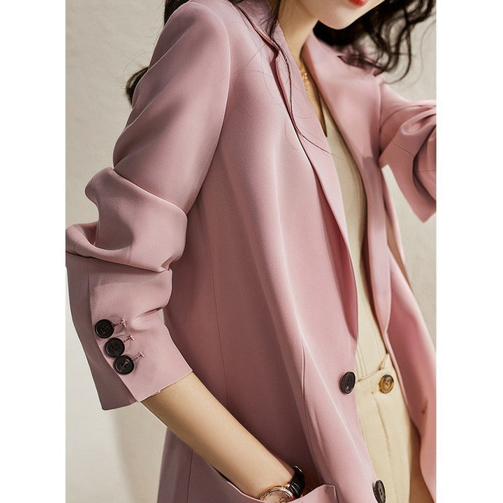 Damen Modische und elegante Blazerjacke Echoarchiv