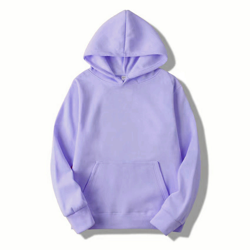 Unisex schlichter Kapuzenpullover mit Kängurutasche, gerippten Bündchen und relaxed Fit Echo Archiv