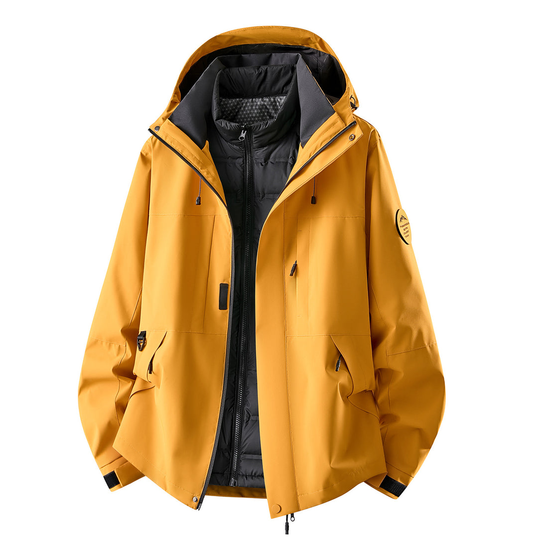 Damen Multifunktionale Outdoorjacke mit herausnehmbarer Stepp-Innenjacke Echoarchiv