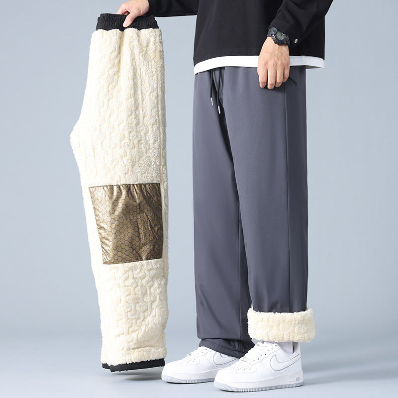 Herren Sportliche Fleece-Jogginghose mit innovativem Design