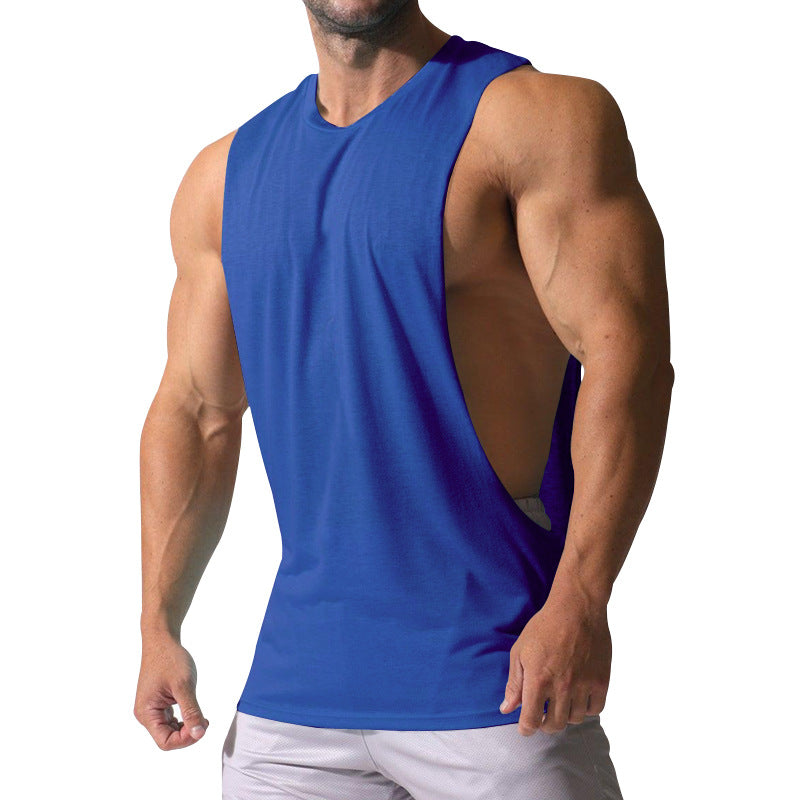 Herren nan Muskelshirt mit extra tiefen Armöffnungen und atmungsaktivem Baumwollmix Echo Archiv