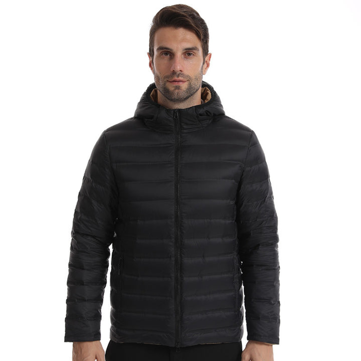 Damen leichte Steppjacke mit Kapuze Echo Archiv