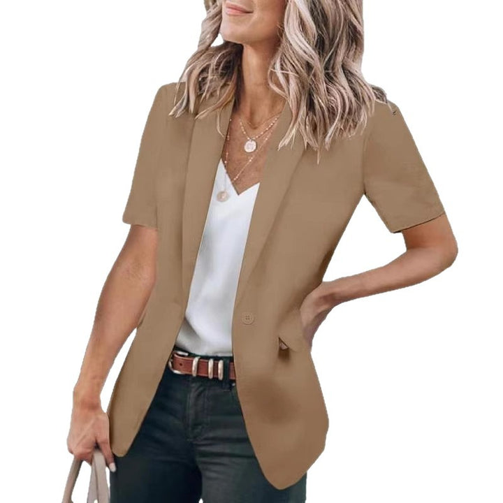 Damen Blazer mit Kurzarm und elegantem Schnitt Echo Archiv