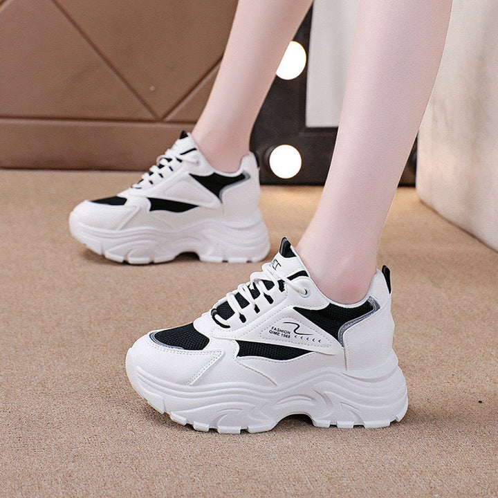 Damen Chunky Sneakers mit atmungsaktiver Oberflächenstruktur und dämpfendem Komfort Echo Archiv