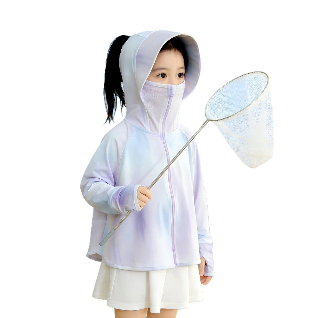 Unisex nan leichte Kinder-Sonnenjacke mit UV-Schutz, Kapuze und wasserabweisendem Funktionsstoff  Echo Archiv