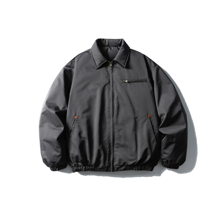 Herren Boxy-isolierter Blouson mit Reißverschluss-Brusttasche Echoarchiv