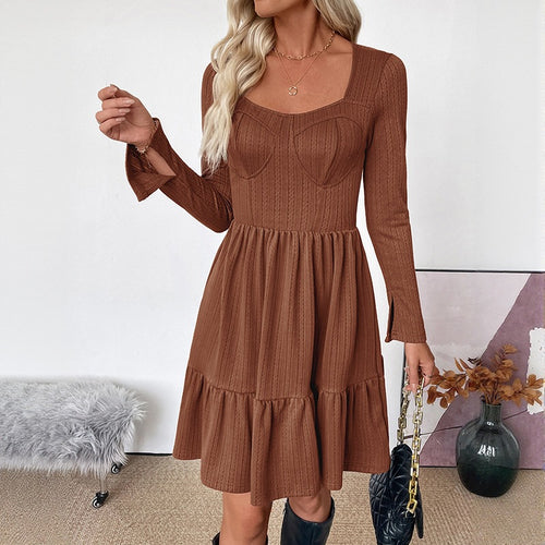 Damen Fließendes Rüschenkleid Echo Archiv
